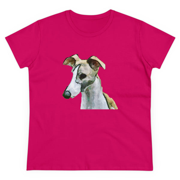 Whippet 'Simba #1' Women's Midweight Cotton Tee