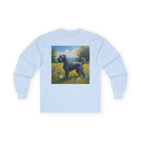 Kerry Blue Terriere Classic Cotton Long Sleeve Tee