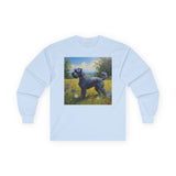 Kerry Blue Terriere Classic Cotton Long Sleeve Tee