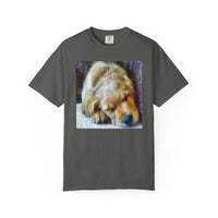 Golden Retriever 'Zuko' Unisex-Adult Relaxed Fit Garment-Dyed T-shirt