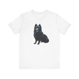 Schipperke - Unisex Jersey Short Sleeve Tee - Adorable Schipperke Dog Design, Perfect Gift for Pet Lovers