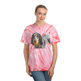 Bluetick Coonhound Unisex Cotton Tie-Dye Tee, Cyclone