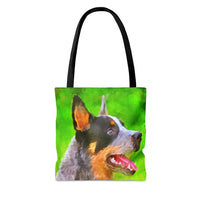 Blue Heeler - Australian Cattle Dog 'Percy' Tote Bag