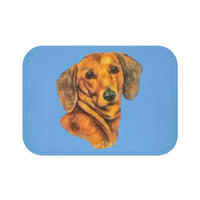 Dachshund 'Doxie 1' Bathroom Rug Mat