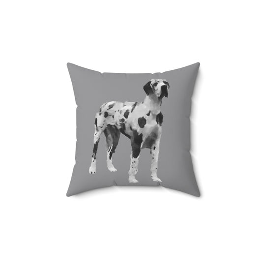 Great Dane 'Zeus' Spun Polyester Throw Pillow