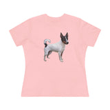 Japanese Terrier Relaxed Fit Women's Cotton Tee - Perfect Gift for Dog Lovers
