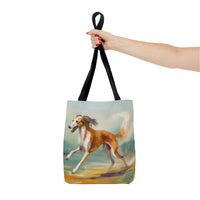 Saluki - Whimsical Dog Art Tote Bag -Perfect for Pet Lovers