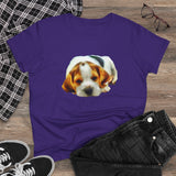 English Foxhound 'Sheeba' Women's Midweight Cotton Tee