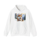 Chinook Sled Dog Unisex 50/50 Hooded Sweatshirt