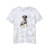 Braqu du Bourbonnai Unisex Fashion Tie-Dyed T-Shirt