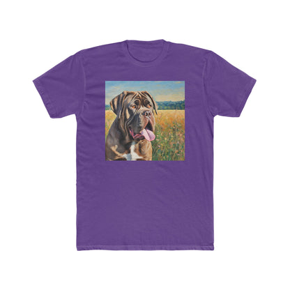 Neopolitan Mastiff --  Men's Fitted Cotton Crew Tee