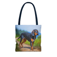 Transylvanian Scent Hound Polyester Tote Bag