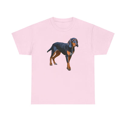 Transylvanian Scent Hound Artistic Painting Unisex Heavy Cotton Tee