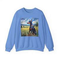 Doberman Pinscher -- Unisex 50/50 Crewneck Sweatshirt