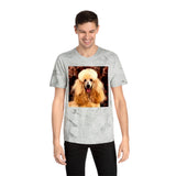 Poodle Cotton Unisex Color Blast T-Shirt