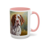 Bracco Italiano 'Italian Pointer' Cerami Accent Coffee Mug,  2 Sizes