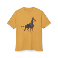 Doberman Pinscher #1  -- Unisex Relaxed Fit Garment-Dyed Heavyweight Cotton Tee