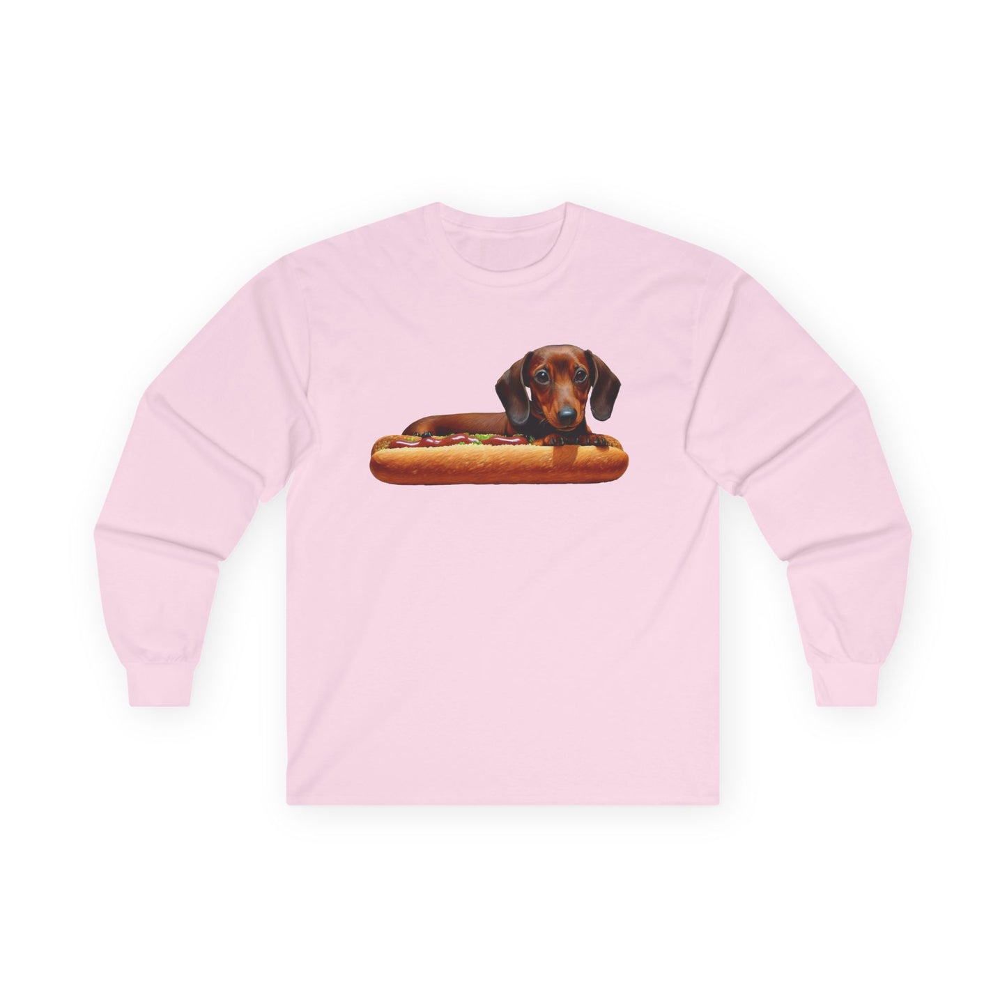 Dachshund 'Weiner Dog' Unisex Classic Cotton Long Sleeve Tee