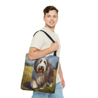 Bearded Collie Tote Bag (AOP)