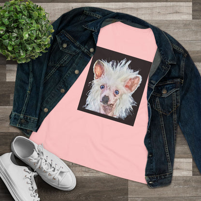 Chinese Crested Women's Relaxed Fit Cotton Tee
