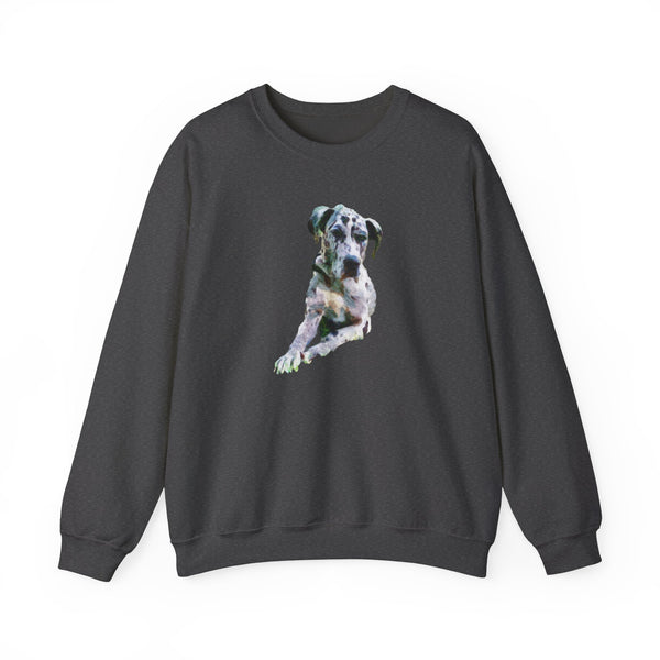 Great Dane 'Leonid' Unisex 50/50 Crewneck Sweatshirt