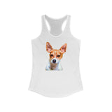 Rat Terrier Women's Racerback Tank