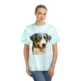 Appenzeller Sennenhund Unisex Cotton Tie-Dye Tee, Cyclone