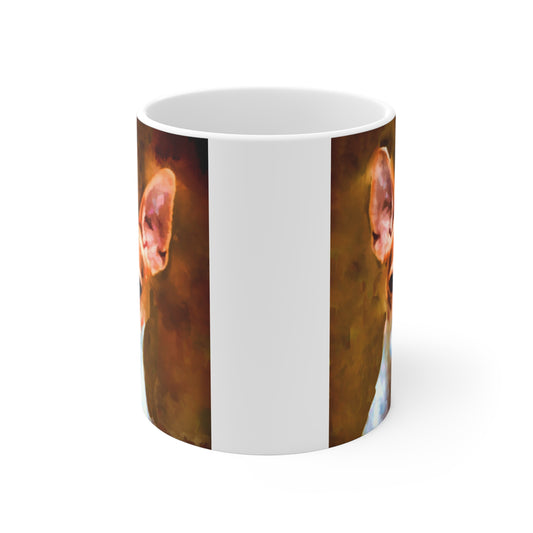 Rat Terrier Ceramic Mug 11oz