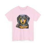 Dachshund 'Doxie #2' Unisex Heavy Cotton Tee