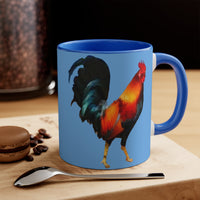 Rooster 'Silas' Ceramic Accent Coffee Mug, 11oz
