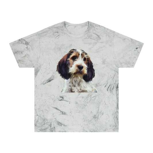 Petit Basset Griffon Unisex Cotton Color Blast T-Shirt