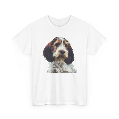 Petit Basset Griffon Unisex Heavy Cotton Tee