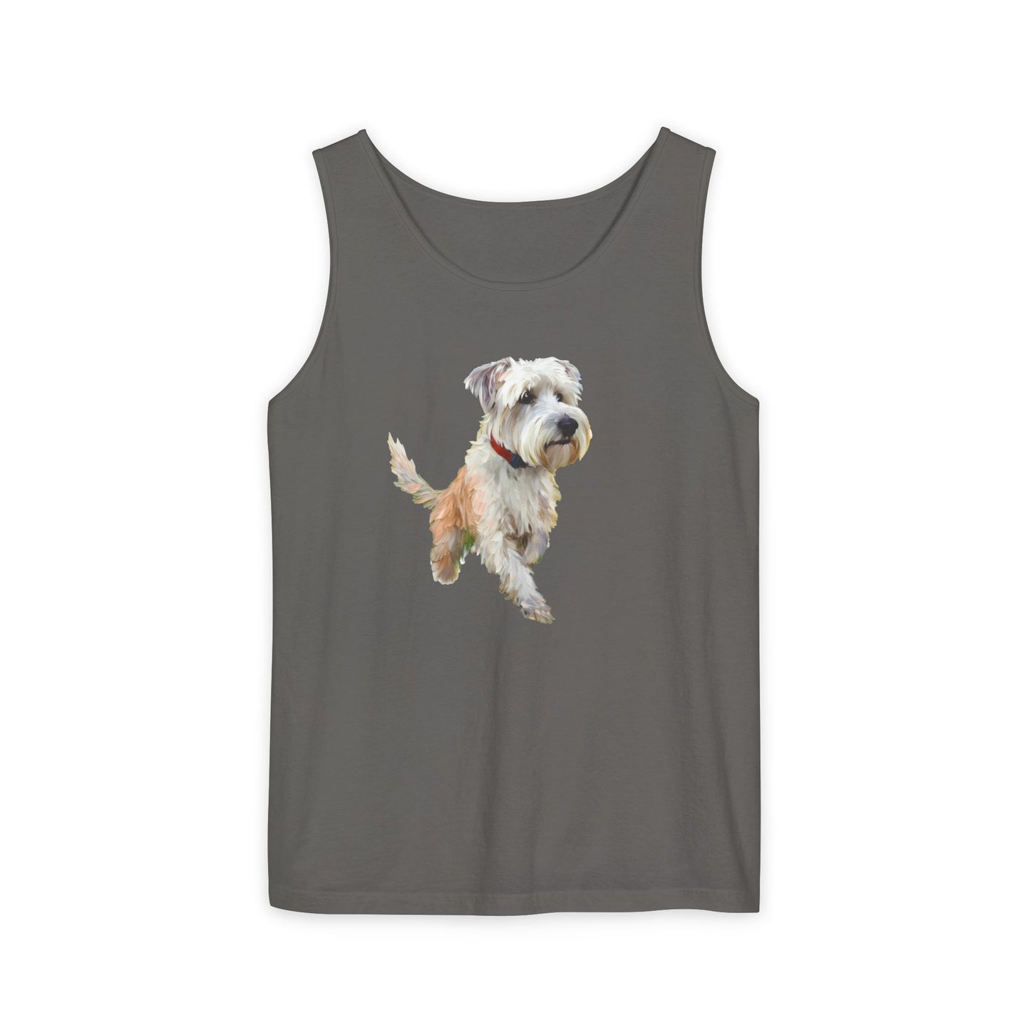 Dandie Dinmont Terrier  -  Unisex Garment-Dyed Tank Top