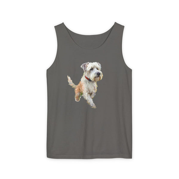 Dandie Terrier  -  Unisex Garment-Dyed Tank Top