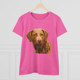 Chesapeake Bay Retriever Women's Midweight Cotton Tee
