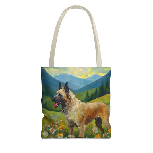 Belgian Laekenois Delight - Artistic Polyester Tote Bag