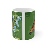 Monarch Butterfly Ceramic Mug 11oz