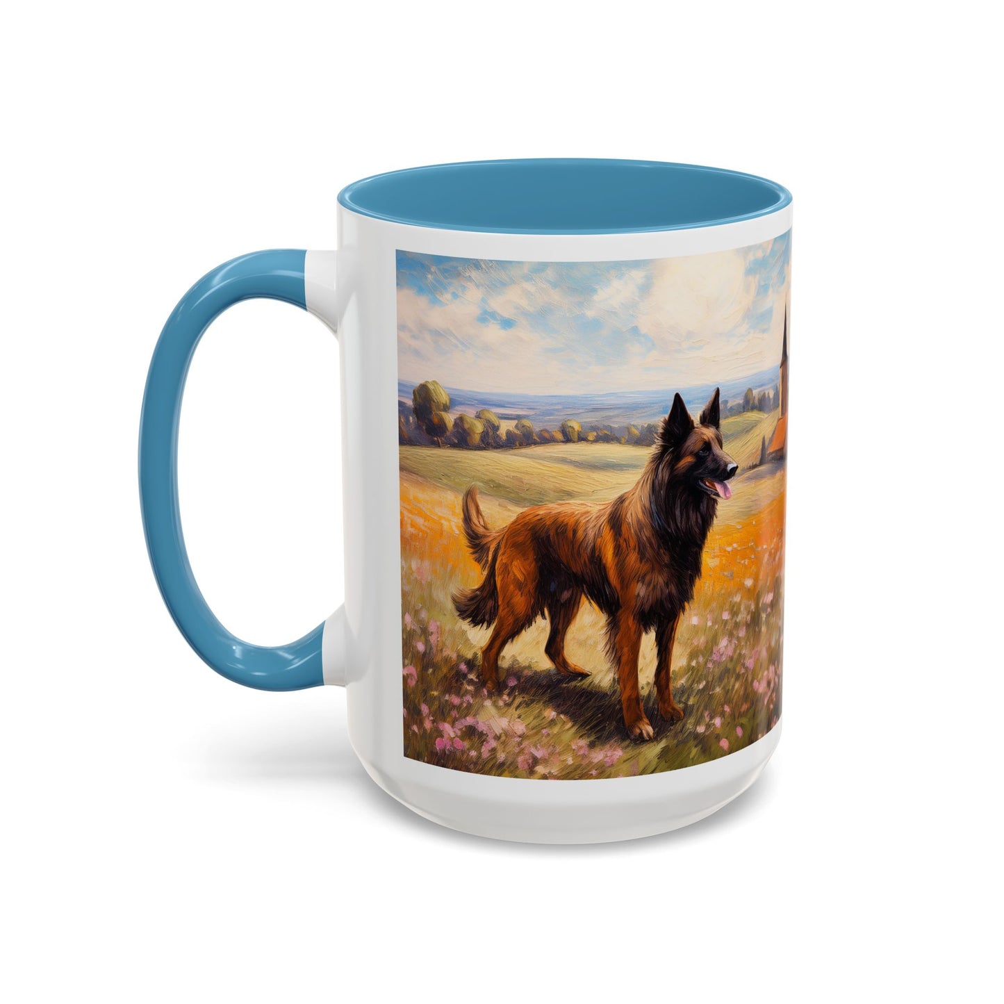 Belgian Tervuren - Artisan Ceramic Accent Coffee Mug