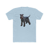 Kerry Blue Men's Fitted Cotton Crew Tee