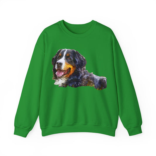 Bernese Mountain Dog Unisex 50/50 Crewneck Sweatshirt