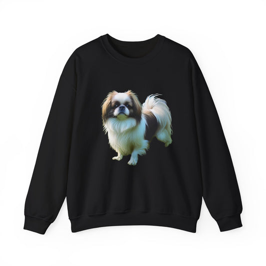 Japanese Chin. -  Unisex 50/50 Crewneck Sweatshirt