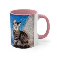 Cat Teris of Tinos Accent Coffee Mug, 11oz