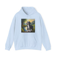 Portuguese Water Dog 50/50 Hooded Sweatshirt