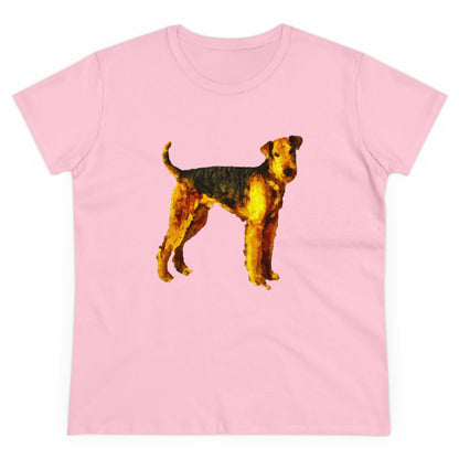 Airedale 'Lucy' Women's Midweight Cotton Tee