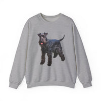 Kerry Blue Terrier Unisex 50/50 Crewneck Sweatshirt