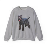 Kerry Blue Terrier Unisex 50/50 Crewneck Sweatshirt