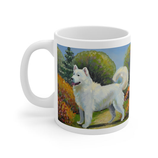 Charming Hokkaido Ceramic Mug 11oz - Sip Your Joy!