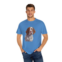 Bracco Italiano Unisex Relaxed Fit Garment-Dyed T-shirt