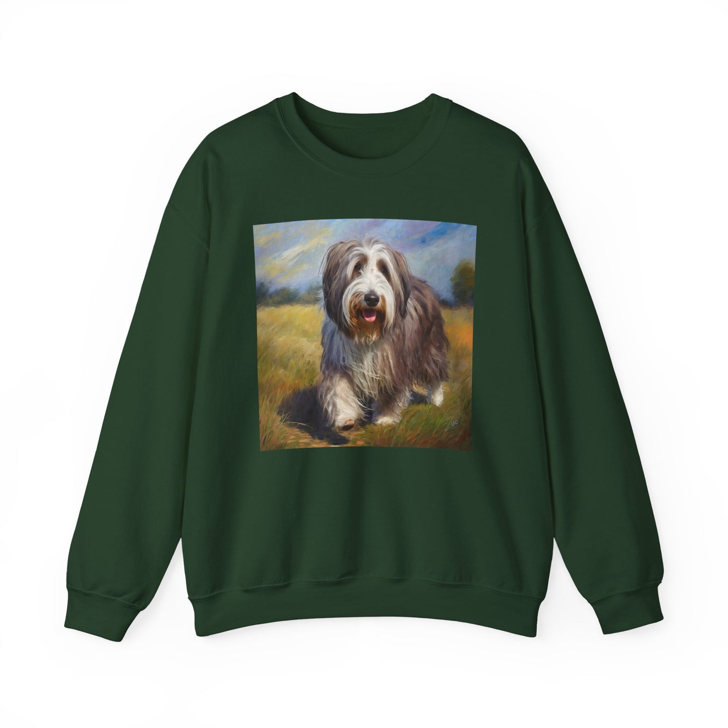 Bearded Collie Charm Crewneck Sweatshirt