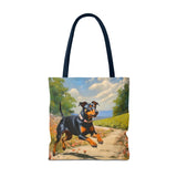 Manchester Terrier - Polyester Tote Bag (AOP)